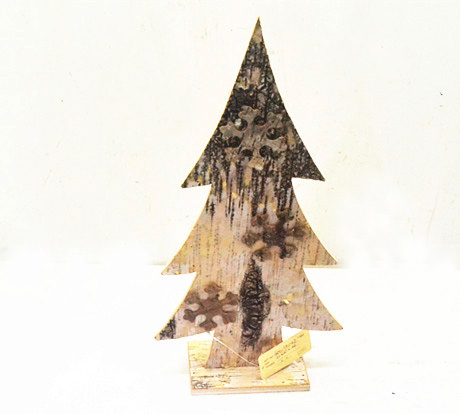 birch christmas tree decoration