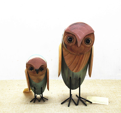 wooden owl decorations ,owl ornaments